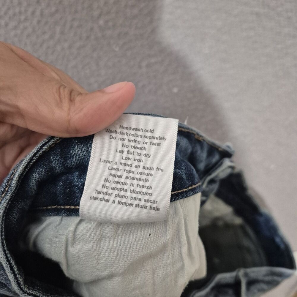 Judy Blue Jeans Women's Distressed Straight Fit Denim Ripped JB88446 MD 22W - Picture 2 of 8